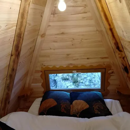 Dağ evi D'tente Sky En Ariege Insolite Avec Vue Montagne, Calme, Nature Et Ciel Etoile