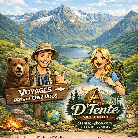 En Ariege Insolite Avec Vue Montagne, Calme, Nature Et Ciel Etoile * Massat
