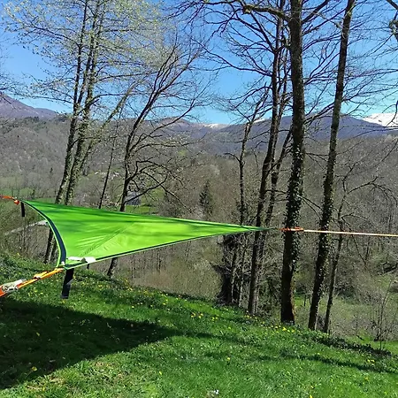 Dağ evi D'tente Sky En Ariege Insolite Avec Vue Montagne, Calme, Nature Et Ciel Etoile